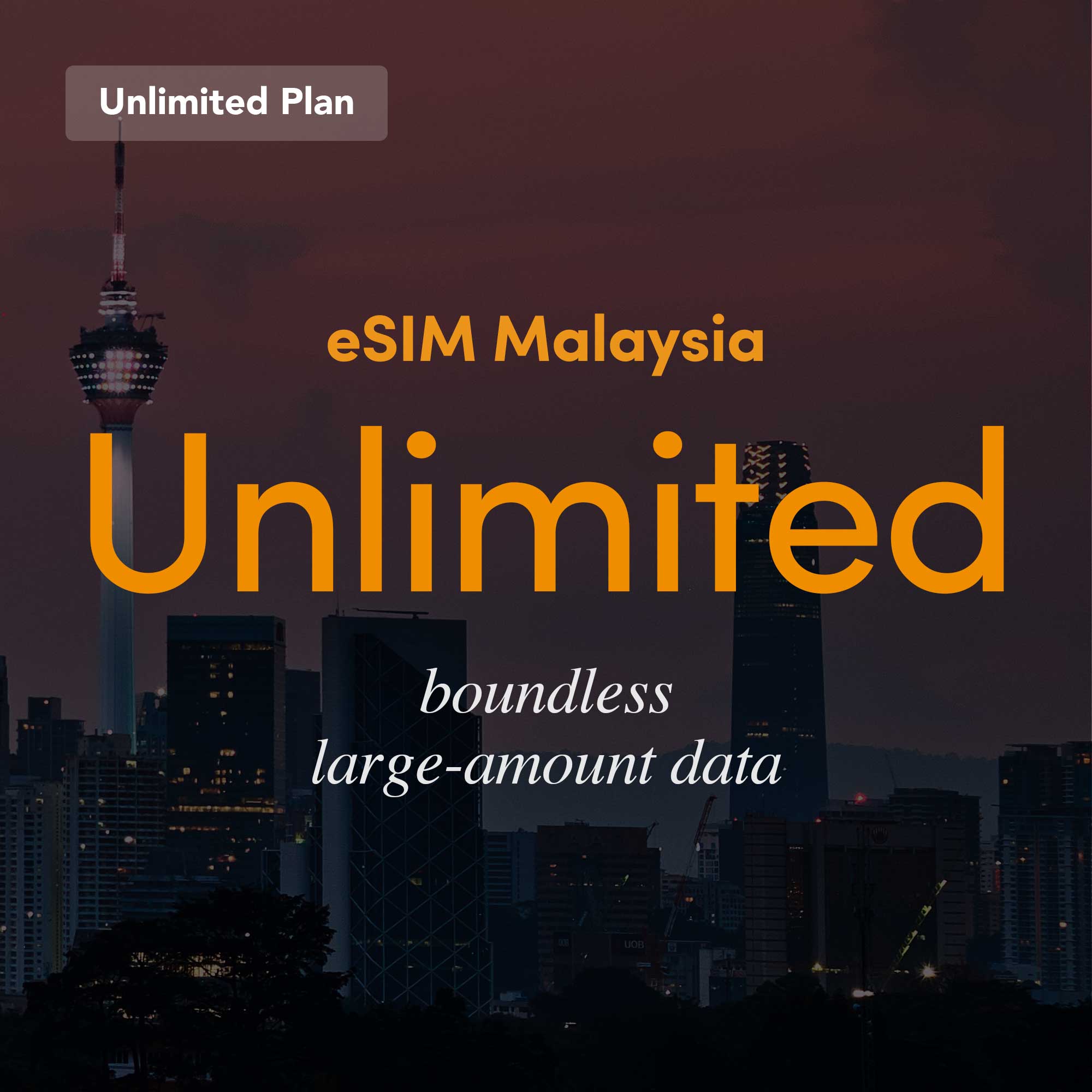 eSIM Malaysia Unlimited Plan