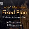 eSIM Malaysia Fixed Plans 1