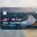 eSIM Asia-Australia-USA